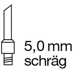 Schräglötspitze IRON 5mm passend zu IRON Super-Pro-GasLötkolben