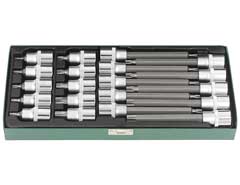 Innentorx-Box 1/2" 20-teilig T15-T60 kurz+lang,Chrom-Vanadium,in Box