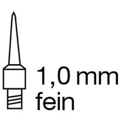 Feinlötspitze IRON 1mm passend zu IRON- Super-Pro-Gaslötkolben