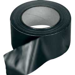 12 Stück PVC-Klebeband schwarz 50mmx10m DIN EN60454-3,für Freiverlegung