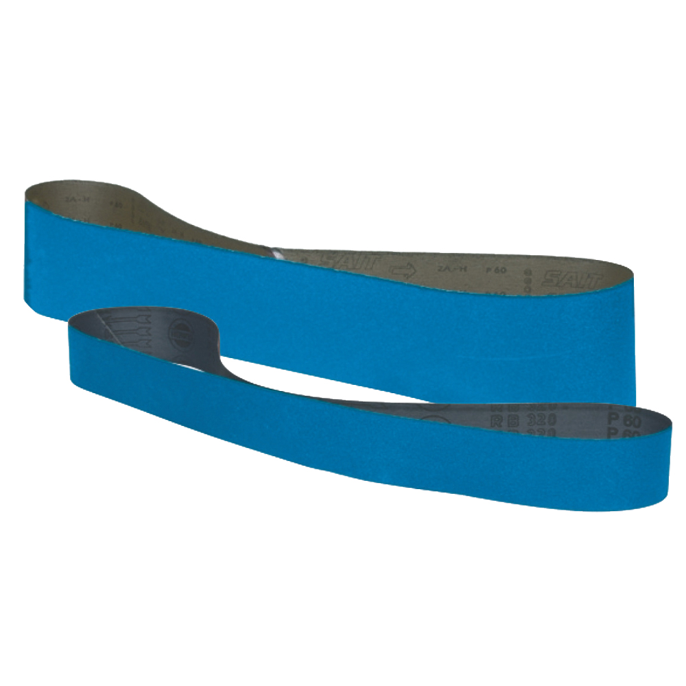 Schleifband-Set MBSM 75-200-2,2000x75mm 10 Stück-K40/K80/K120