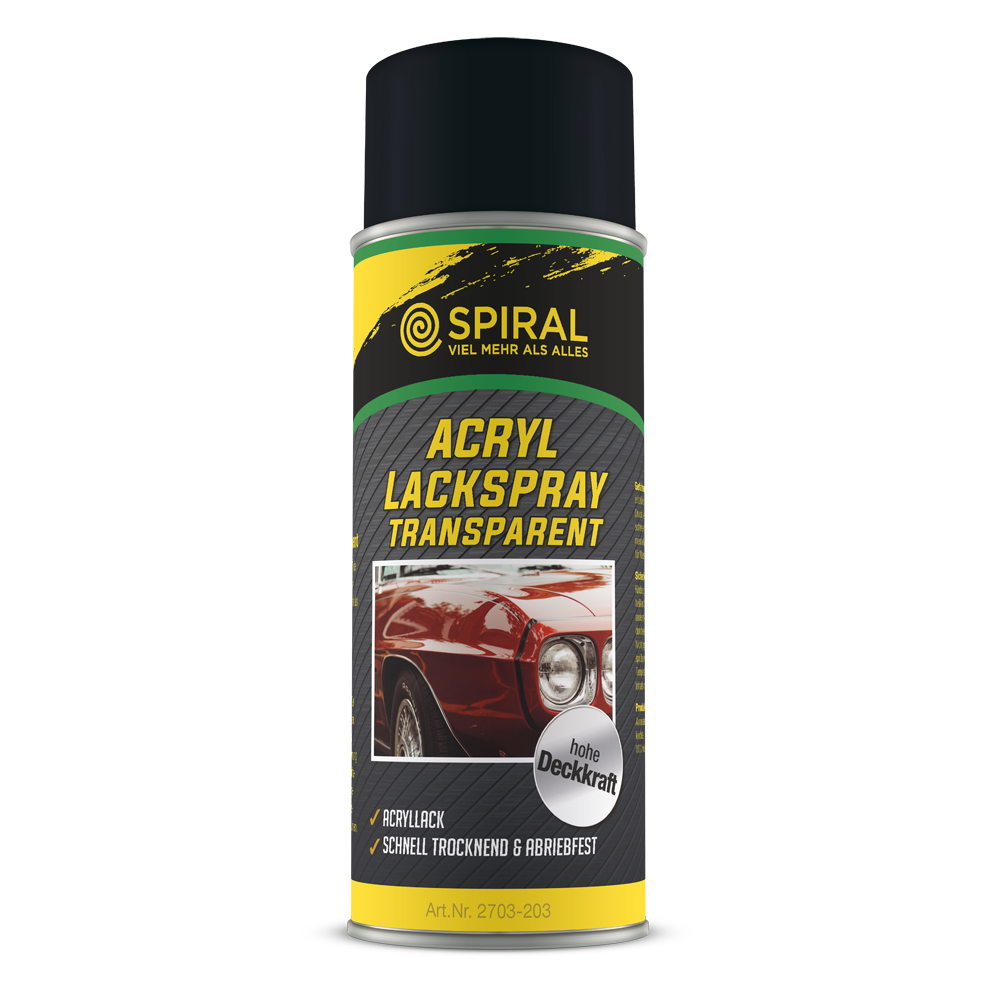 Lackspray glänzend Klarlack 400ml schnelltrocknend,abriebfest