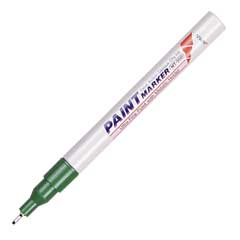 Feinstrich Lack-Marker grün,wasserfest ausbleichsicher,blitztrocknend