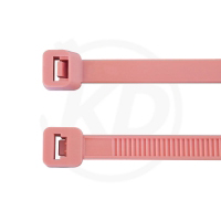 100 Stück Kabelbinder 4,8x200mm,Rosa