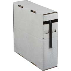 Schrumpfschlauch 12m/4,8/ 2,4-1 schwarz dünnwandig,ohne Kleber,in Box