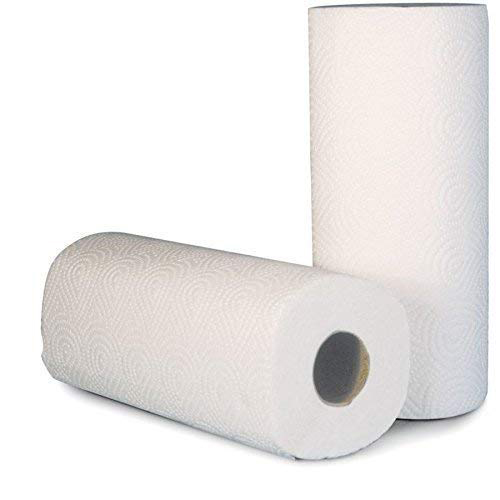 4 Stück Tork Küchenrolle 2lg. hochweiß 26 x 24 cm, 12 x 4 Rll/Sack, 64 Abrisse