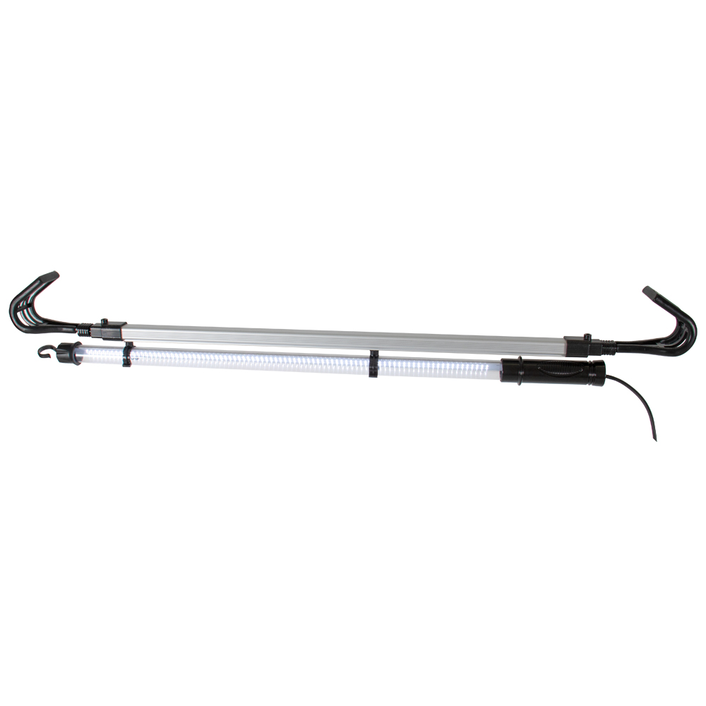 LED-Arbeitsleuchte 230V/20W,Spannklammer 1,2-2,6m,IP64 5m Kabel