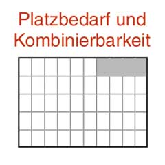 Einsatzkästchen A8-2 160x55x45mm per Stück,zu Carry Lite 55