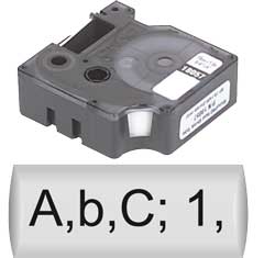 Band Schrumpfschlauch weiß 12mm UV-beständig,für Kabel