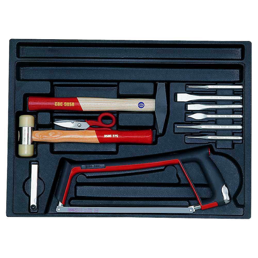 Schlagwerkzeug-Modul 519/2001 11-teilig 415x565x45mm,für Roll-Trucks