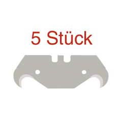 5 Stück Haken-Klingen extrastark 0,63mm