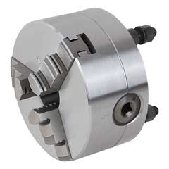 3Ba.-Planspiralfutter-Ø250mm DIN55027 Mat.: Stahl, Kurzkegel - Stehbolzen