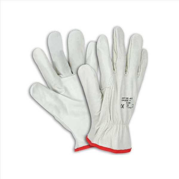 Lederhandschuh Driver Gr.11, Nappaleder EN 388 2.1.3.2. CE Cat.II