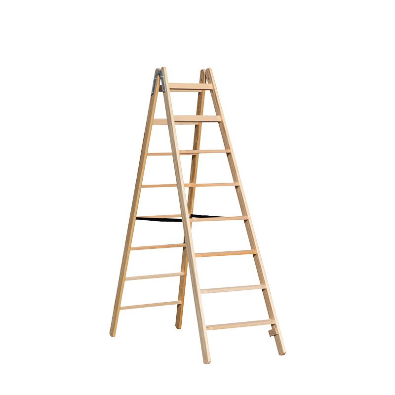 Holzdoppelleiter 8 Stufen HZ-8,0 Sprossenanzahl: 2 x 8 Länge: 2,56 m