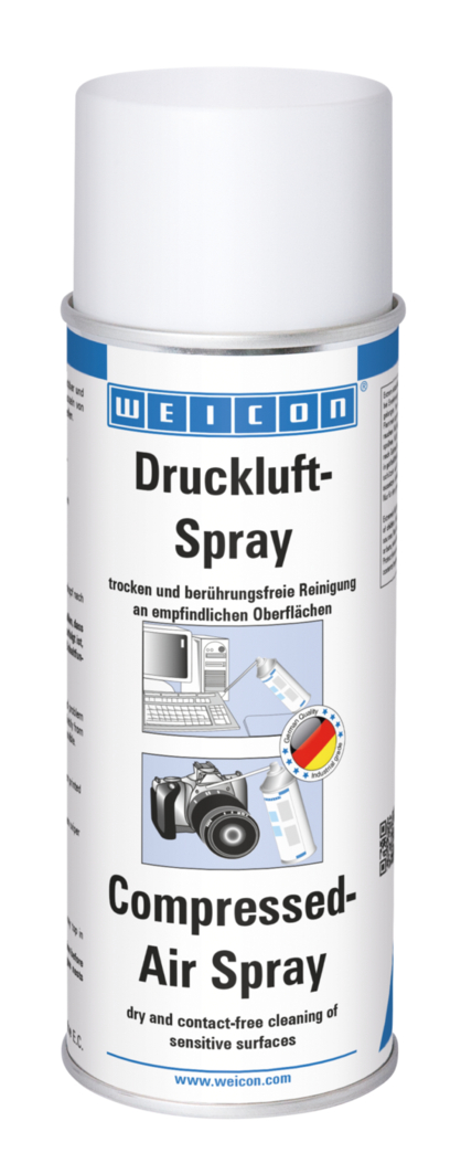 Druckluft-Spray 400 ml zur schonenden Reinigung von Elektronikteilen