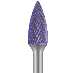 TiALN-HM Fräser,Form G,3x14x3mm Schaft,SPG,mit Super-Verzahnung