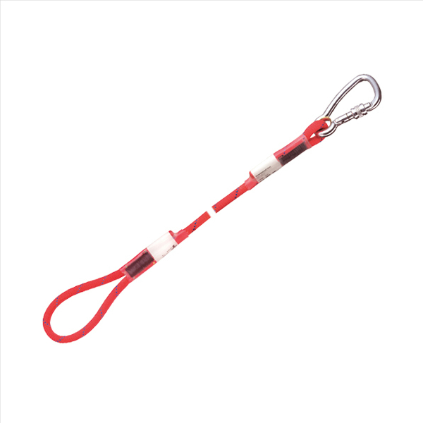 Kernmantelseil 15m, Ø12mm EN 353-2, mit Karabiner und Schlaufe