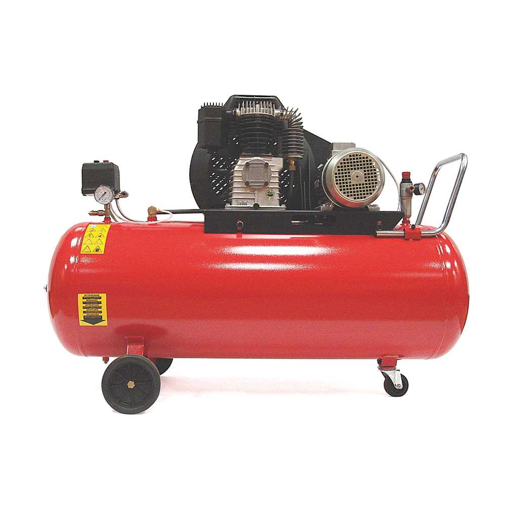 Kompressor TOP 3,0kW/10bar/200l Kessel 400V,fahrbar