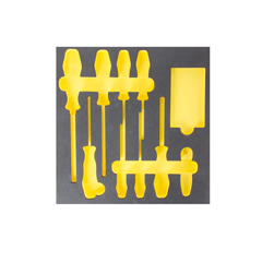 Schubladen-Modul 7 LEER Schraubenzieher2 2/3 PermaPor 330x330x35mm