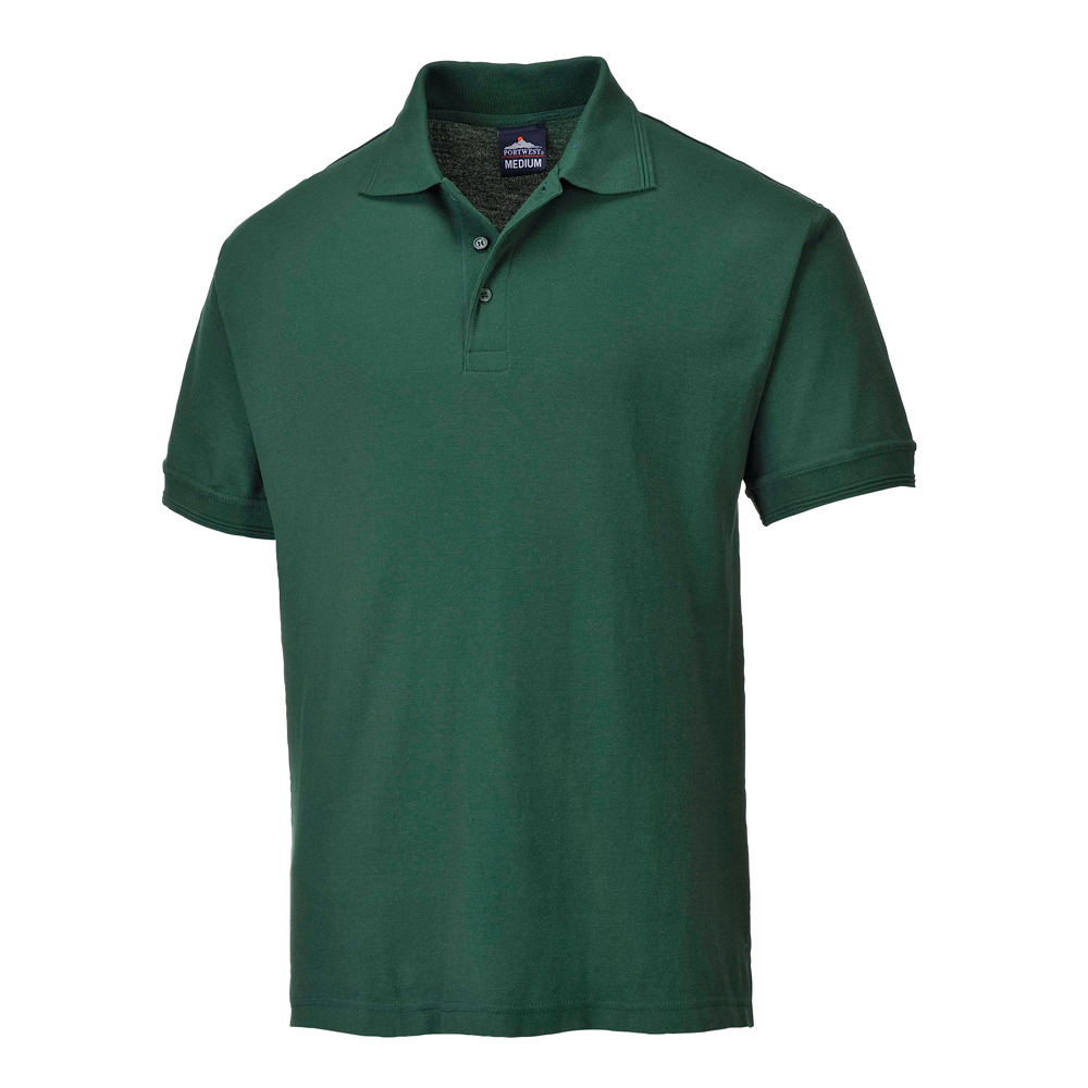 Polo-Shirt,flaschengrün,Gr.S