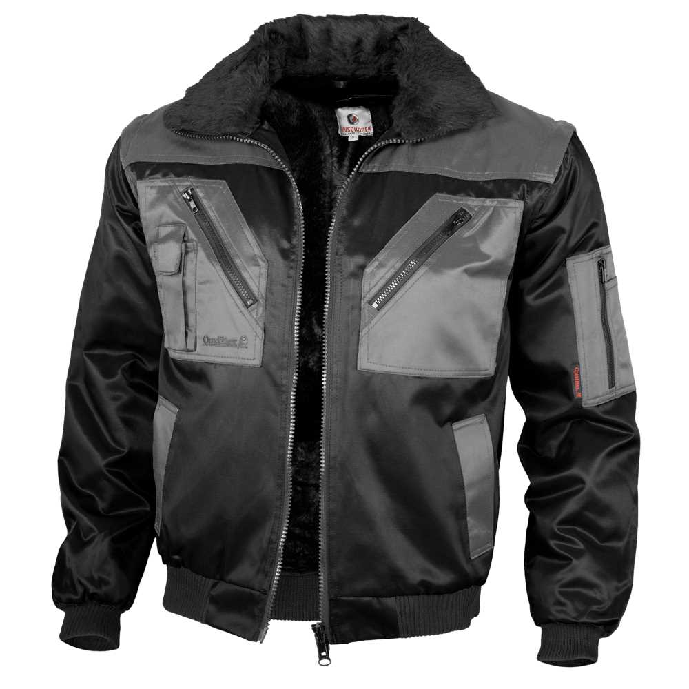Pilotenjacke, schwarz/grau, Gr. 3XL Nr. 40938-58-3XL, Seite: 23