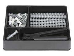 Cobra-6mm Gelenkschlauchs-Satz 117-tlg. 4x320mm + 21 Zubehörteile