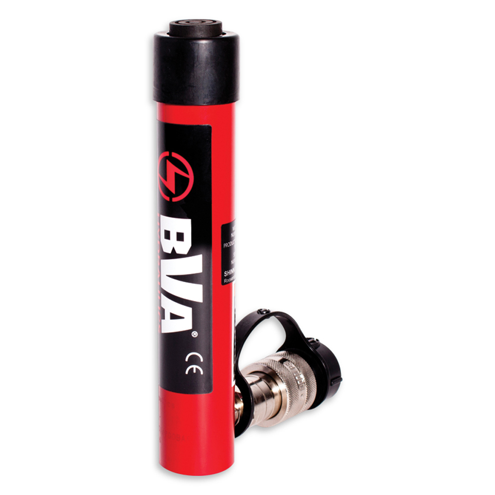 Universal Zylinder 5t/129mm Hub einfachwirkend,mit Kupplung