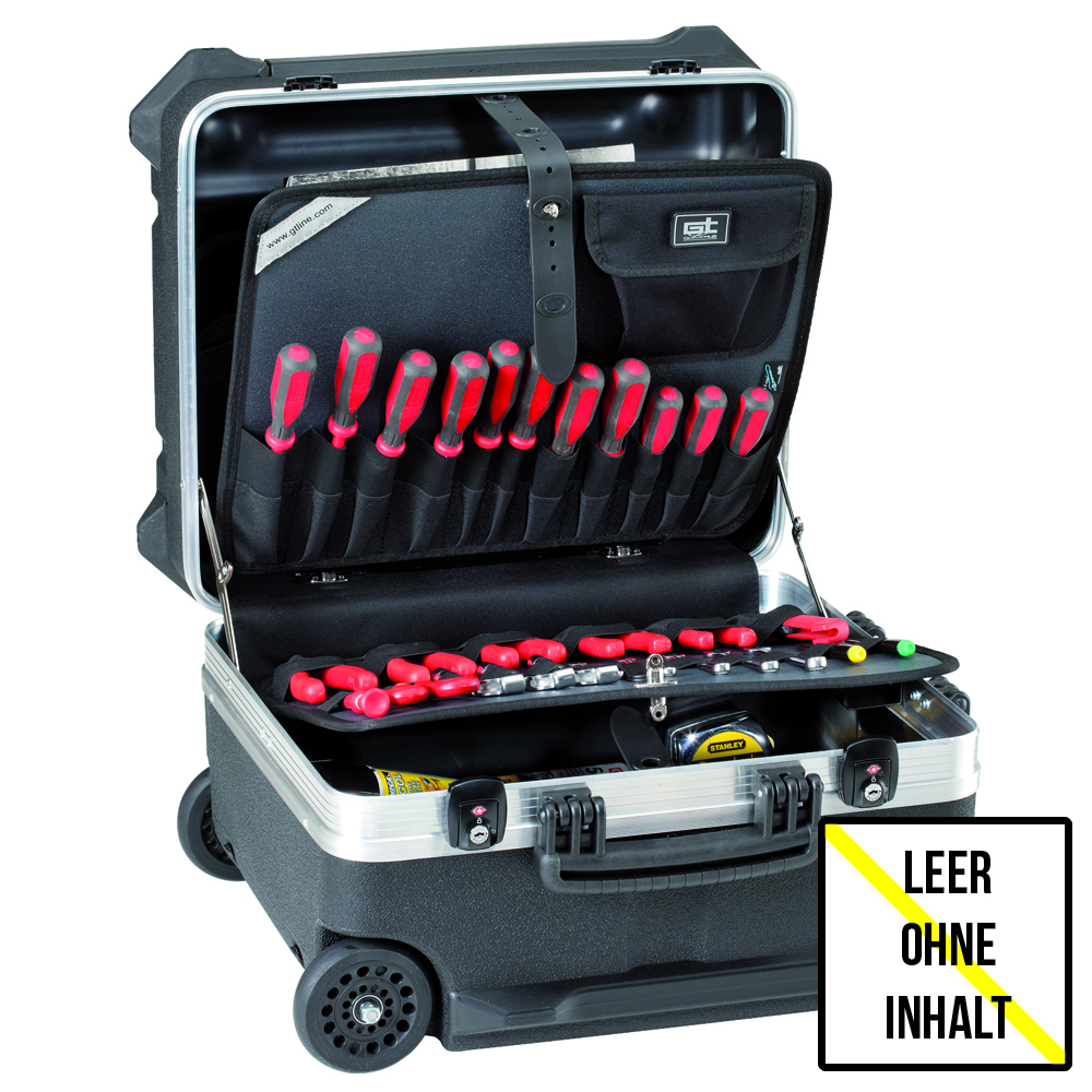 Werkzeugkoffer Vario-Rollmobil JUMBO 470x390x347mm,ABS+Steckfächer