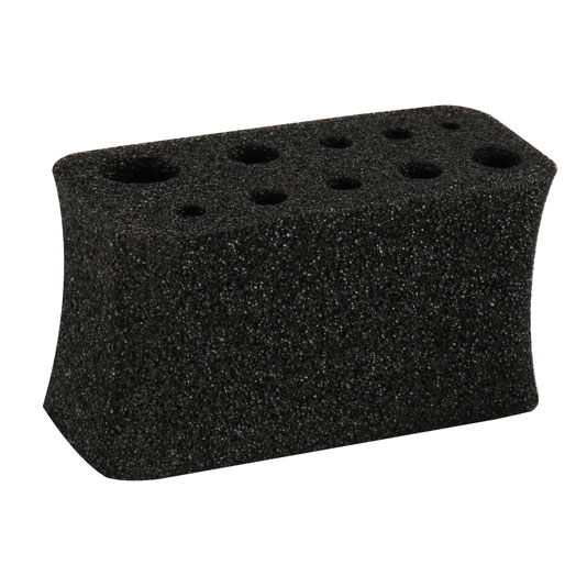 Schaumstoff-Einsatz für 10 Bohrer SE 30x65x35