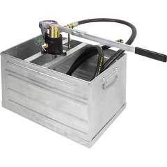 Druckprüfpumpe 100 bar/50L Behälter für Dichtheitsprüfung von Rohren