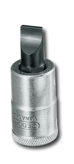 Schraubendrehereinsatz 1/2" Schlitz 8x1,2 mm, IS 19 8x1,2