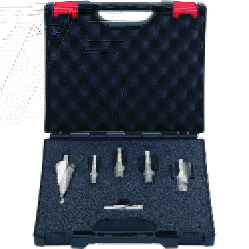 Elektrosortiment für Kabelverschraubung Gewindebohrer MF12-MF32 + Stufenbohrer