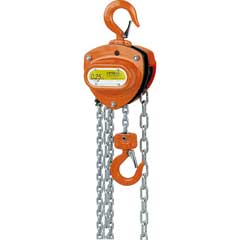 Leicht-Handkettenzug 250kg/6m Hub Lastkette verzinkt - 4x12mm