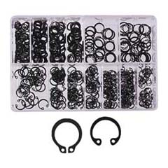 Seegerring-Satz außen/innen 625-teilig Außen- und Innenringe in Box