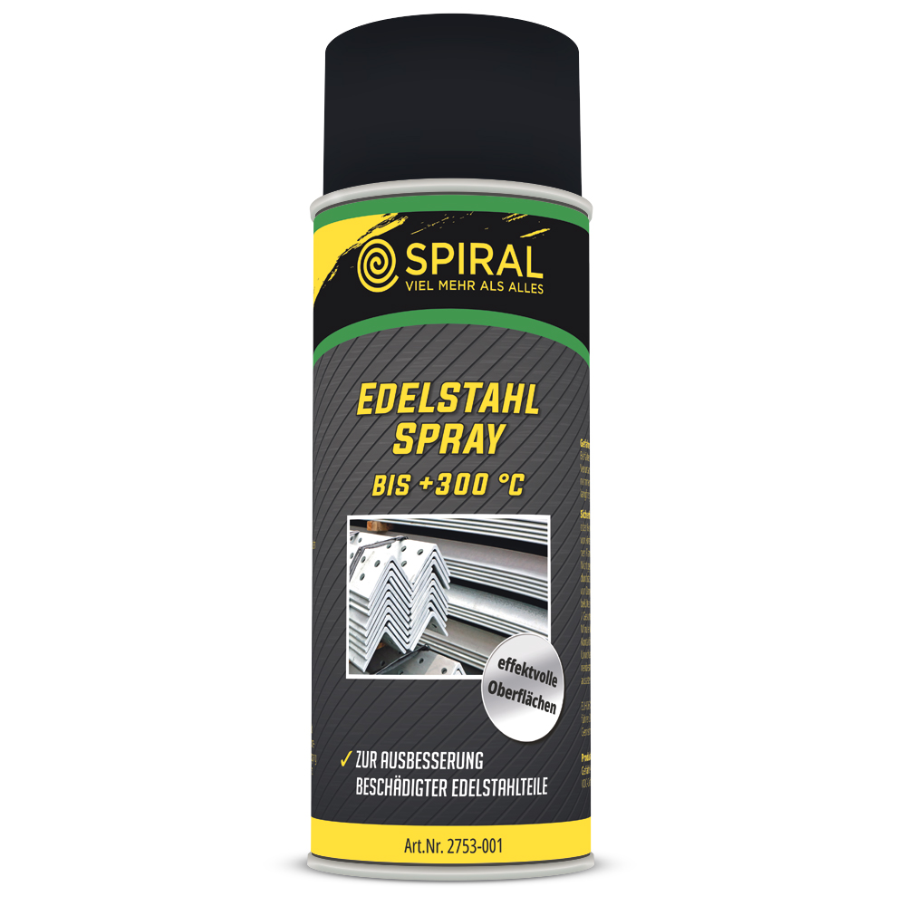 Edelstahl-Spray 400ml hitzebeständig bis 300°C