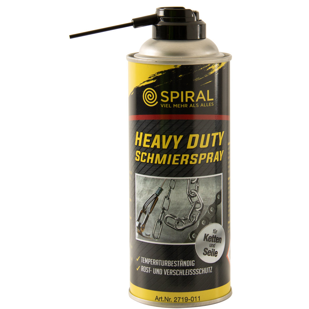 Schmierspray Heavy Duty 400ml für Ketten+Seile,druck-u.temperaturbeständig
