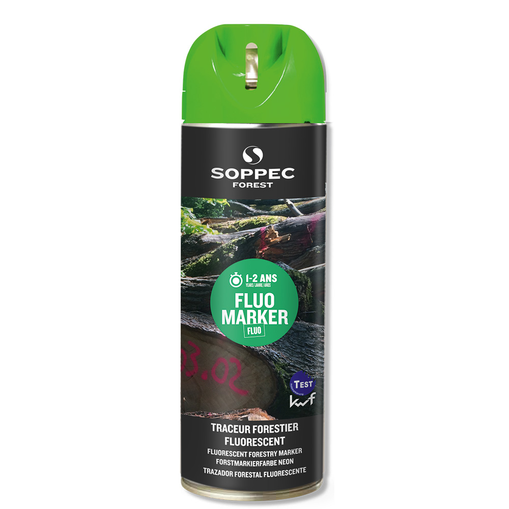 Forstmarkierspray 500ml Farbe: GRÜN fluoreszierend