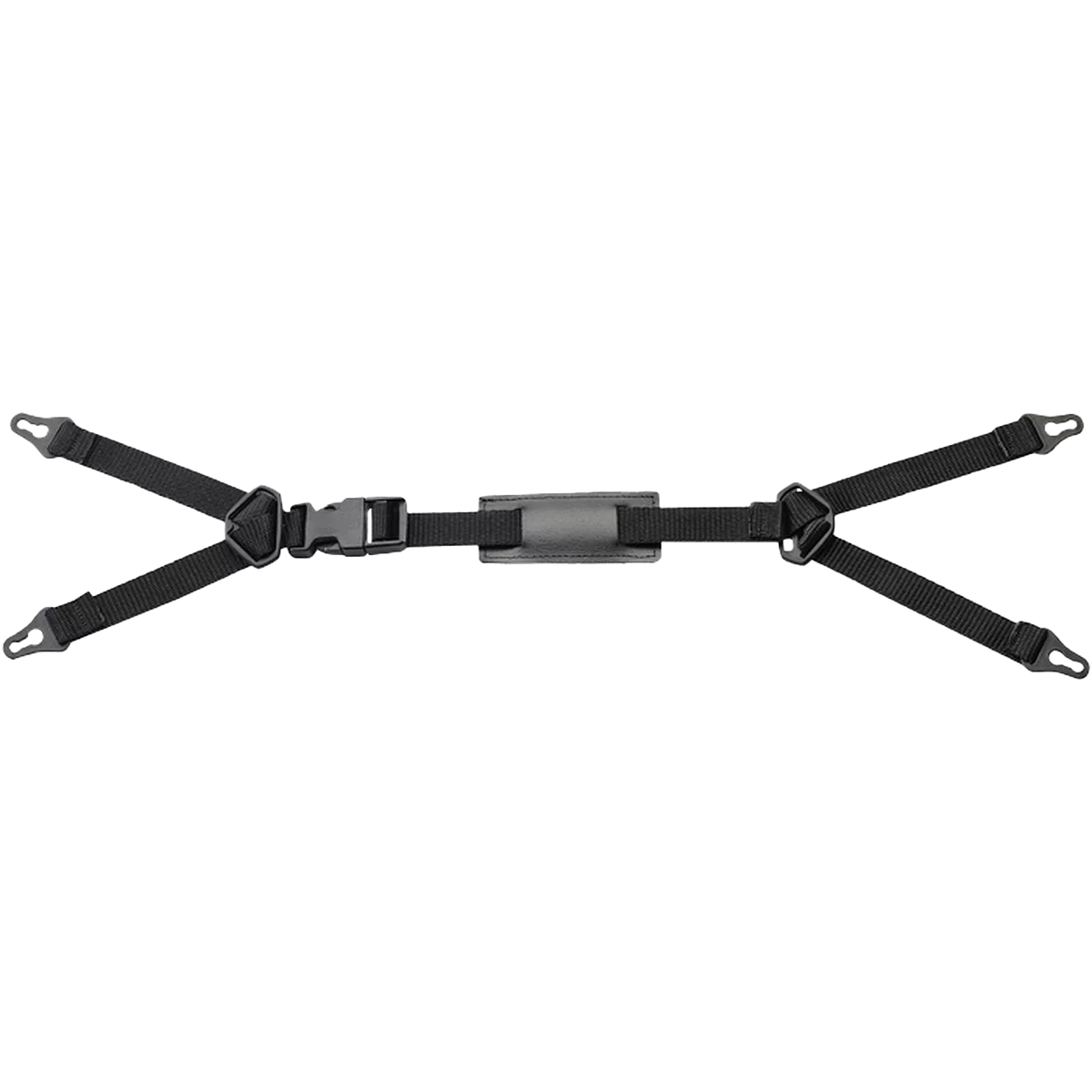 Helm-Gabel-Kinnriemen, Textilband Schnellverschluss