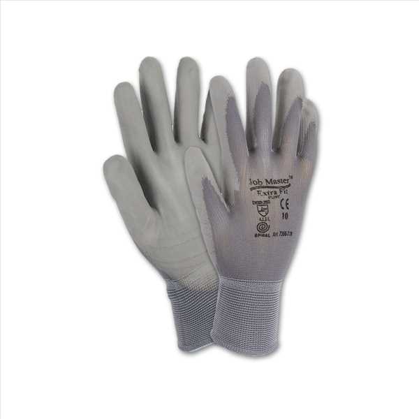 Montagehandschuh Job Master grau Gr.8 EN 388 4.1.3.1. CE Cat.II Hitech, PU