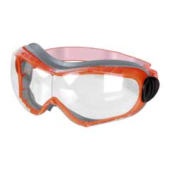 Vollsichtschutzbrille POLY-1 klar, rot EN 166 2C-1,2 1 B UV-Schutz