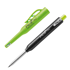 Baumarker HIGH-TECH mit Graphit-Mine-H für trockene und nasse Oberflächen