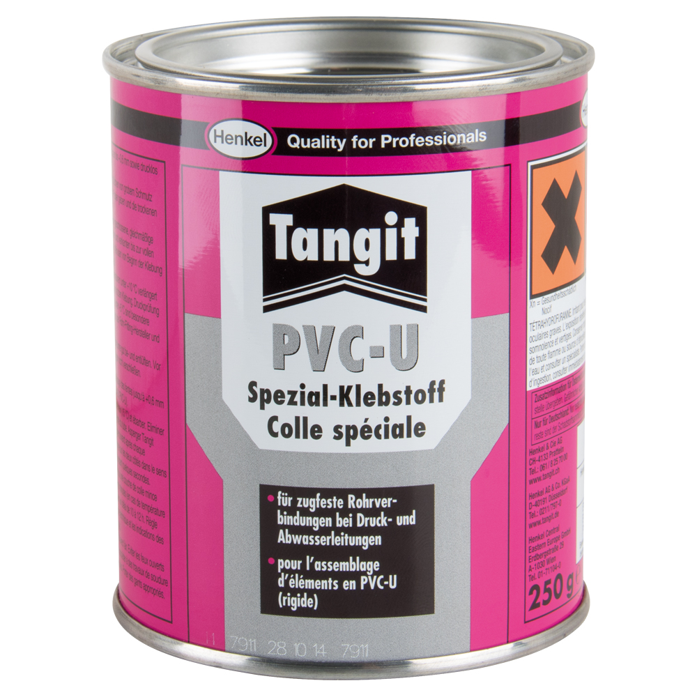 PVC-U Kleber 250 g, Dose zum Verkleben von Hart-PVC