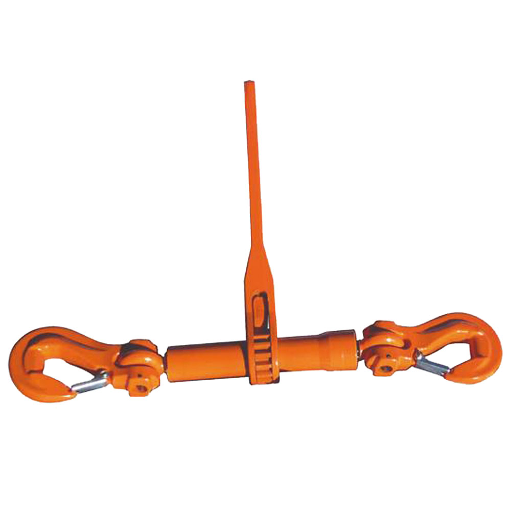 Ratschenspanner für textile Zurrkette beids. mit Verkürzungshaken, LC=100kN