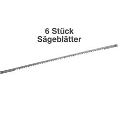 6 Stück Sägeblätter grob für Dekoupiersäge