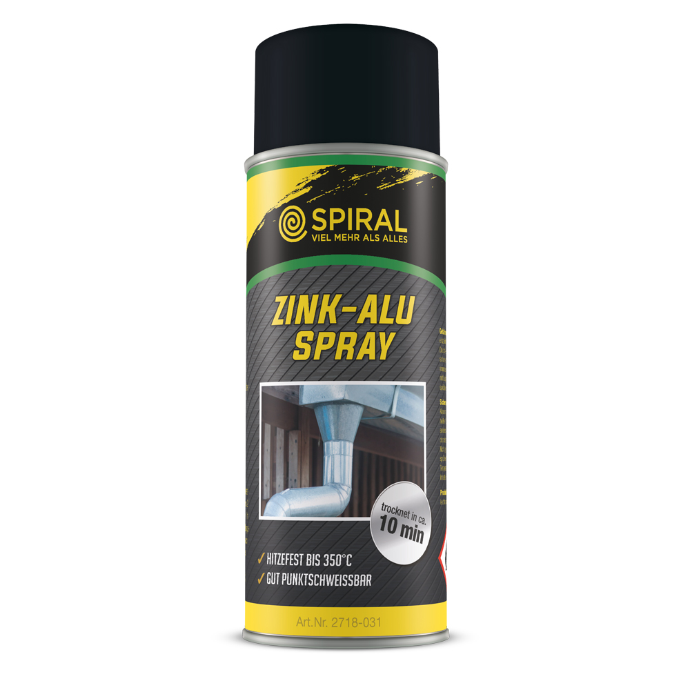 Zink-Alu-Spray hellgrau 400ml schnelltrocknend,hitzebest. bis +300°C