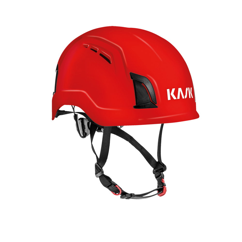 Schutzhelm Zenith X, rot, mit Ratsche EN 397, EN 50365