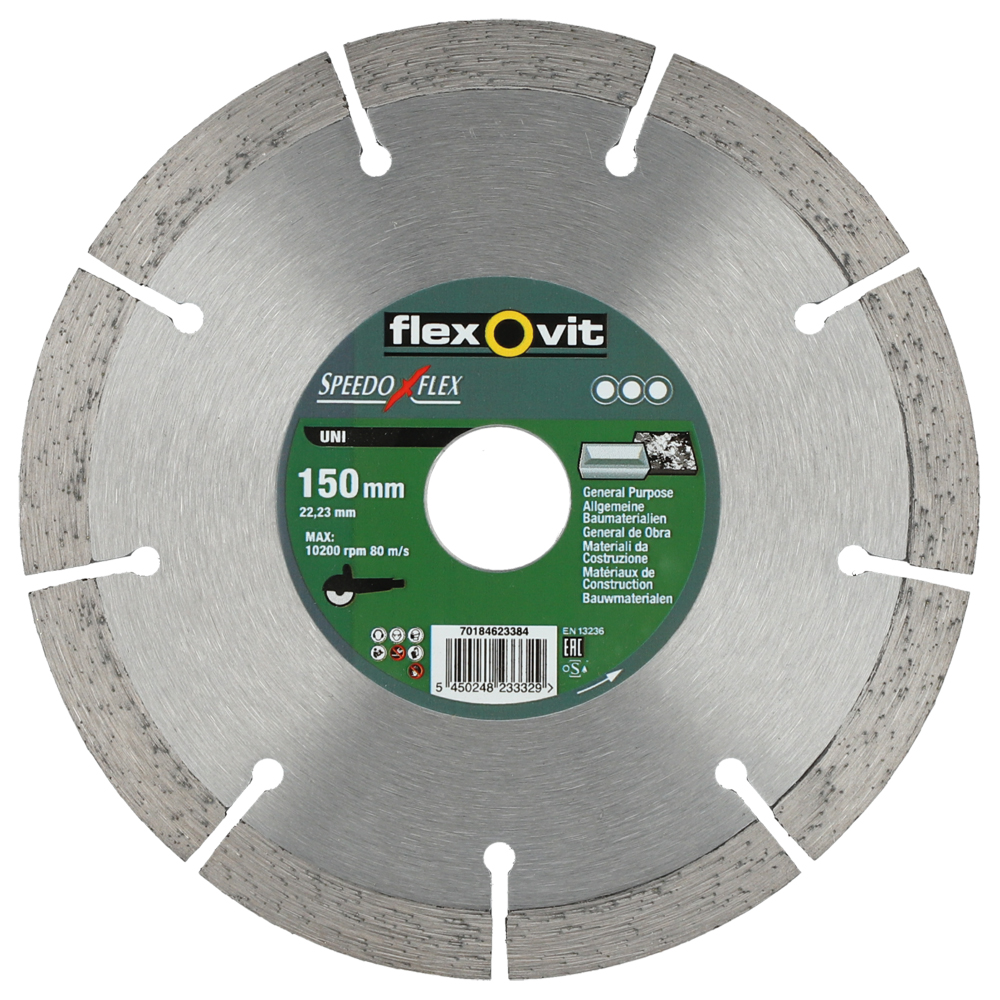 Diamant-Trennscheibe 150x2,0x22mm für Stein,Nass- und Trocken-Schliff