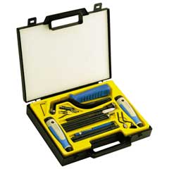 Werkzeugmacher Entgrat-Box 24-teilig für alle anfallenden Entgratungsaufgaben