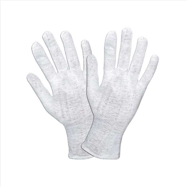 Baumwollhandschuh STRICKSTULPE leichtes Baumwollgewebe, Universalgrösse