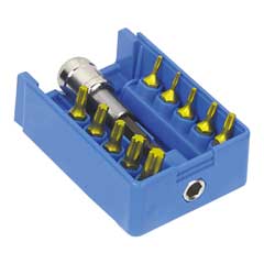 TORO TIN-GRIPSTAR Bit Box C 11-teilig 10 Bits TX6-TX40 +Schnellwechselhalter